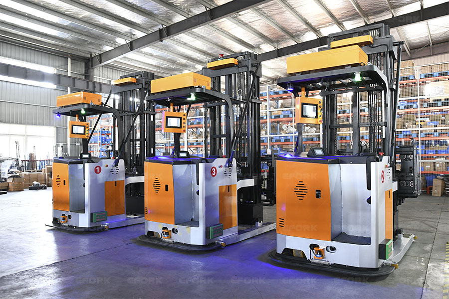 3 way forklift AGV