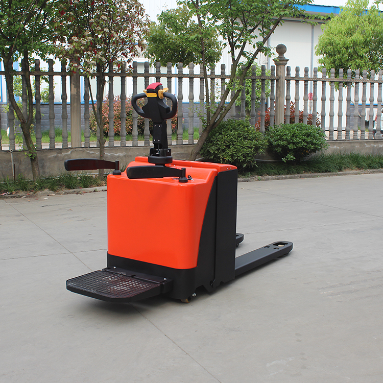 standing type electric pallet truck