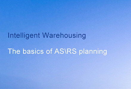 Intelligente Lagerhaltung - ASRS Planungsgrundlage
